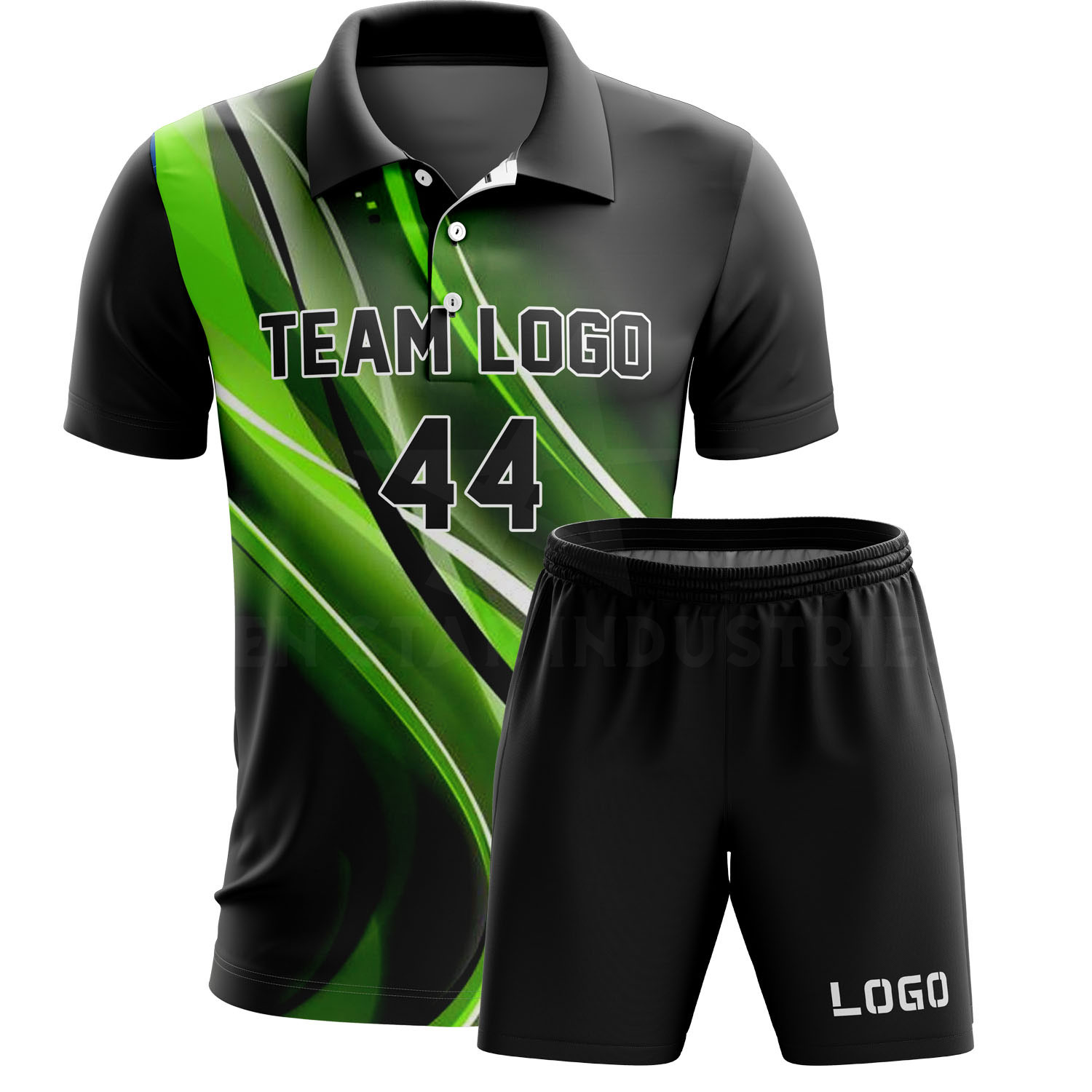 Set-Polo Jersey(Half sleeve Polo) & Shorts